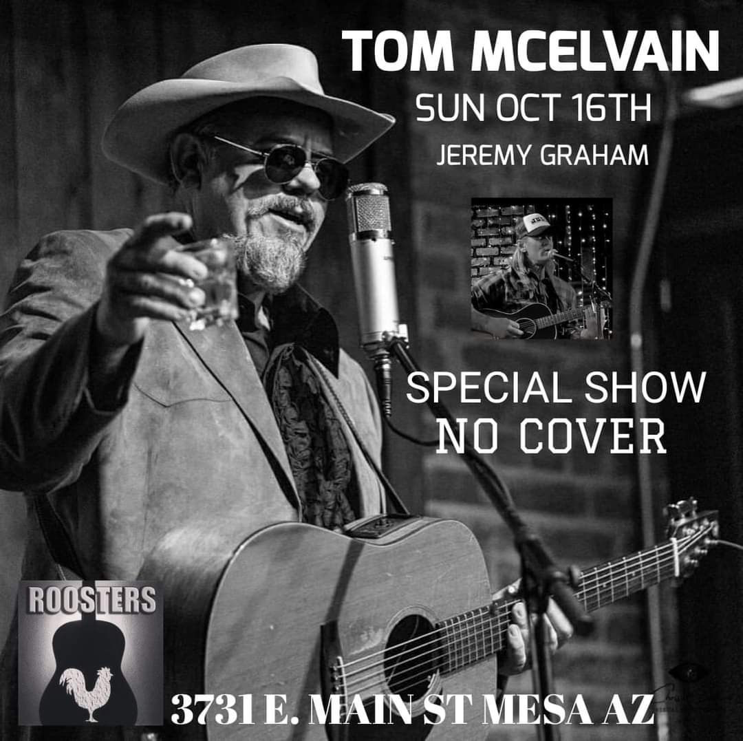 Tom McElvain Live Jeremy Graham Opening
