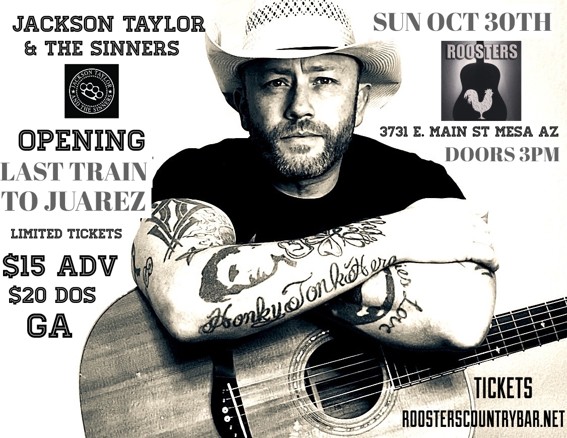 Jackson Taylor & The Sinners Live At Roosters