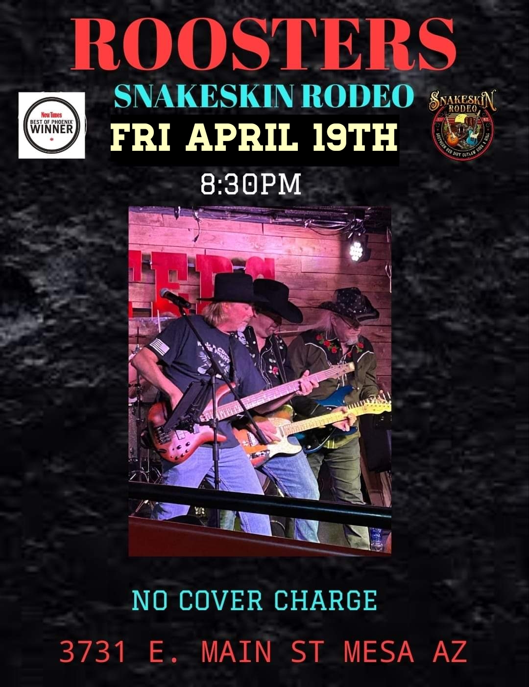 Snakeskin Rodeo – No Cover