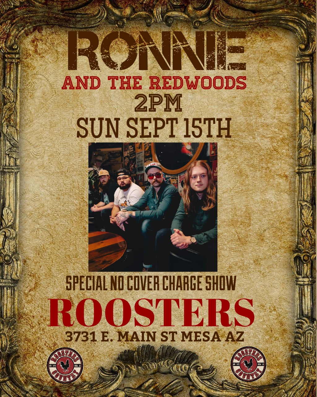Ronnie and the Redwoods – No Cover