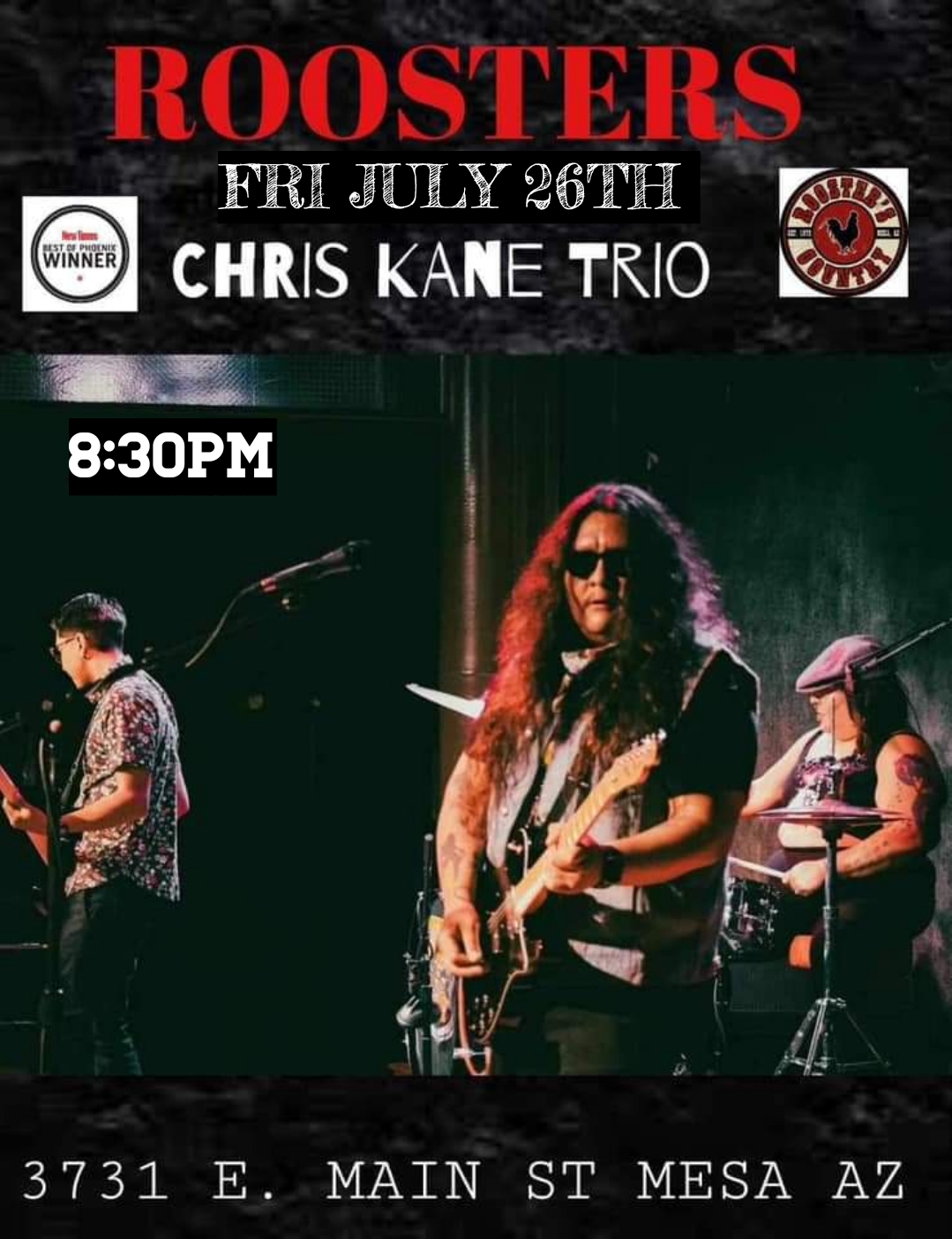 Chris Kane Trio – No Cover