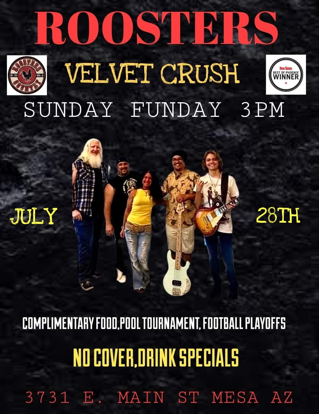 Velvet Crush – No Cover