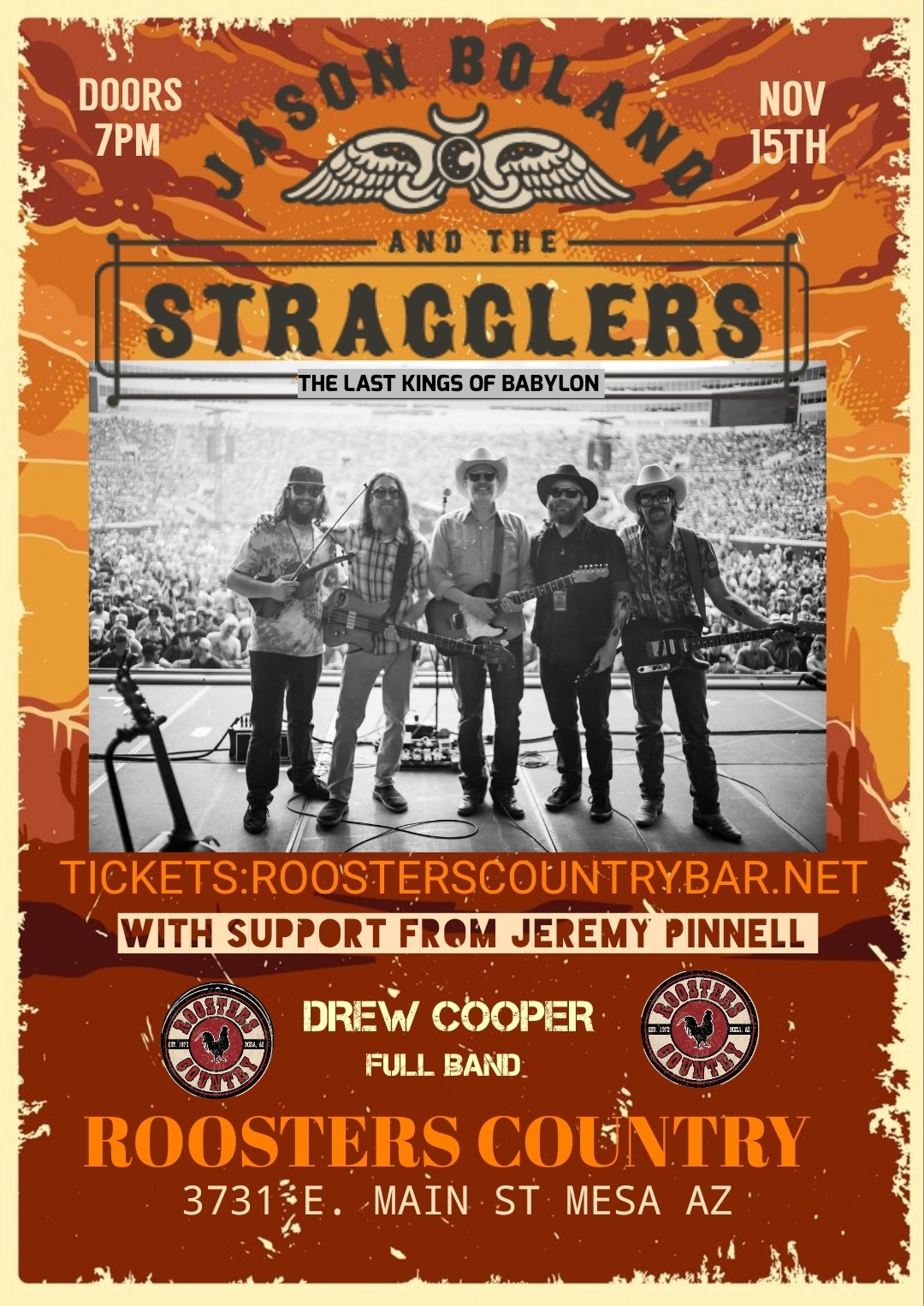 Jason Boland and the Stragglers – Tickets on Sale Now