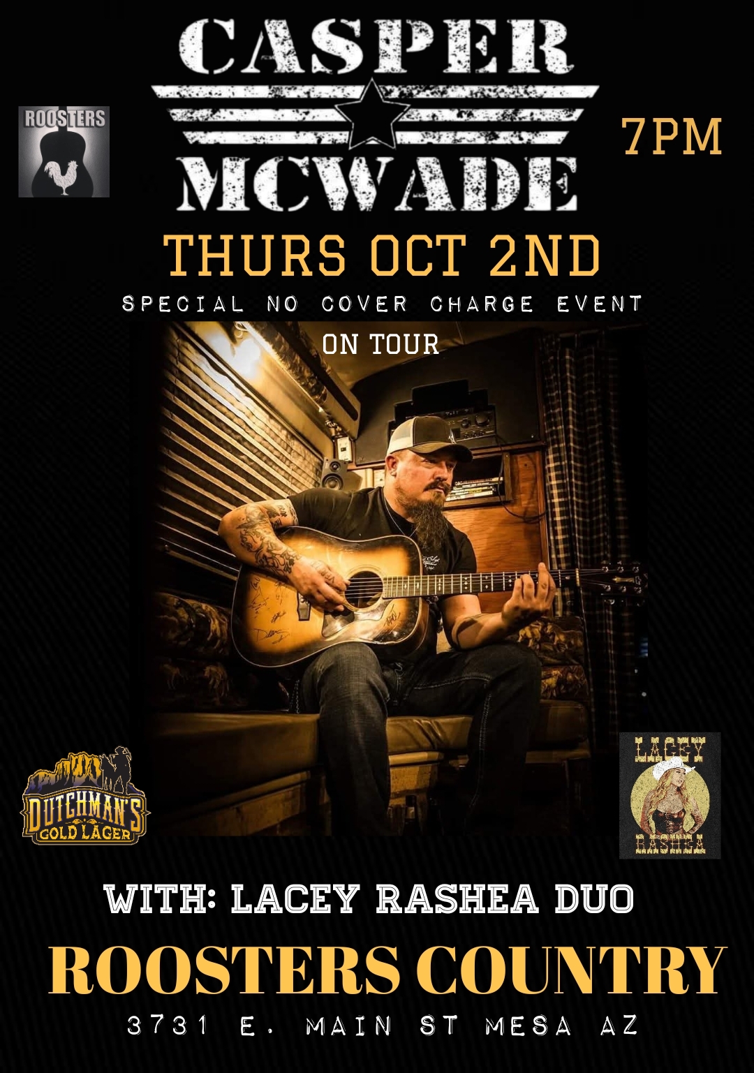 Casper Mcwade with Lacey Rashea Duo opening up