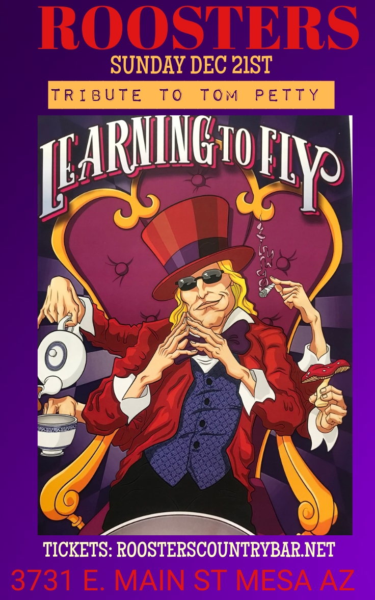 Learning to Fly – Tom Petty Tribute – Tickets on Sale Soon