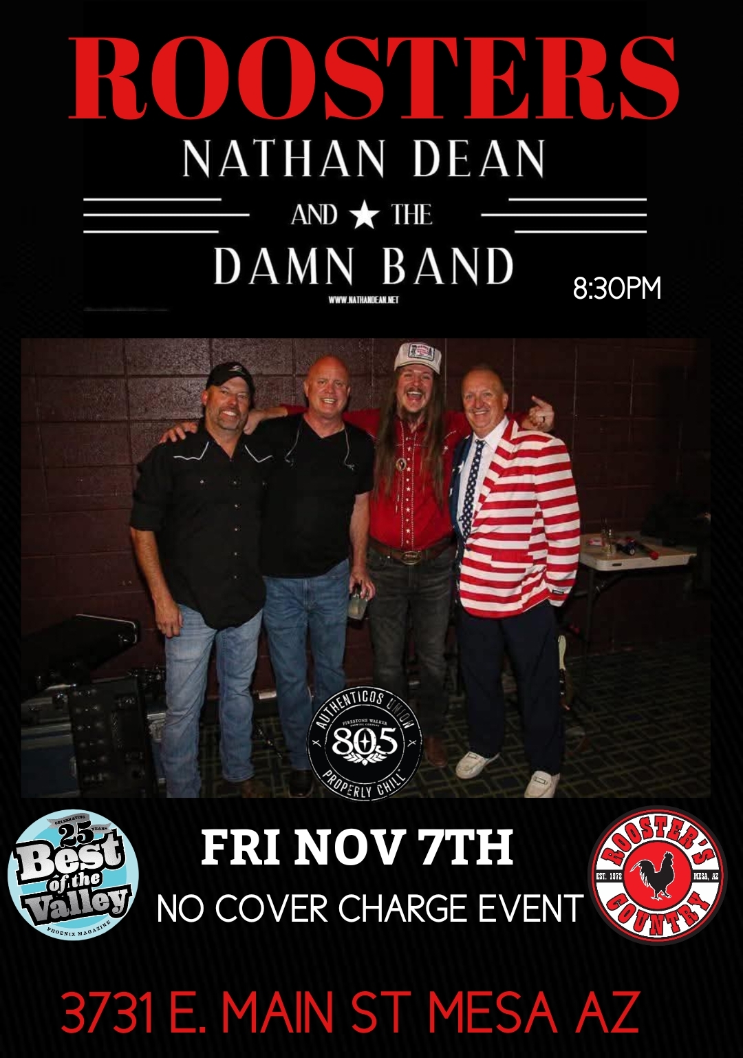 Nathan Dean and The Damn Band – No Cover