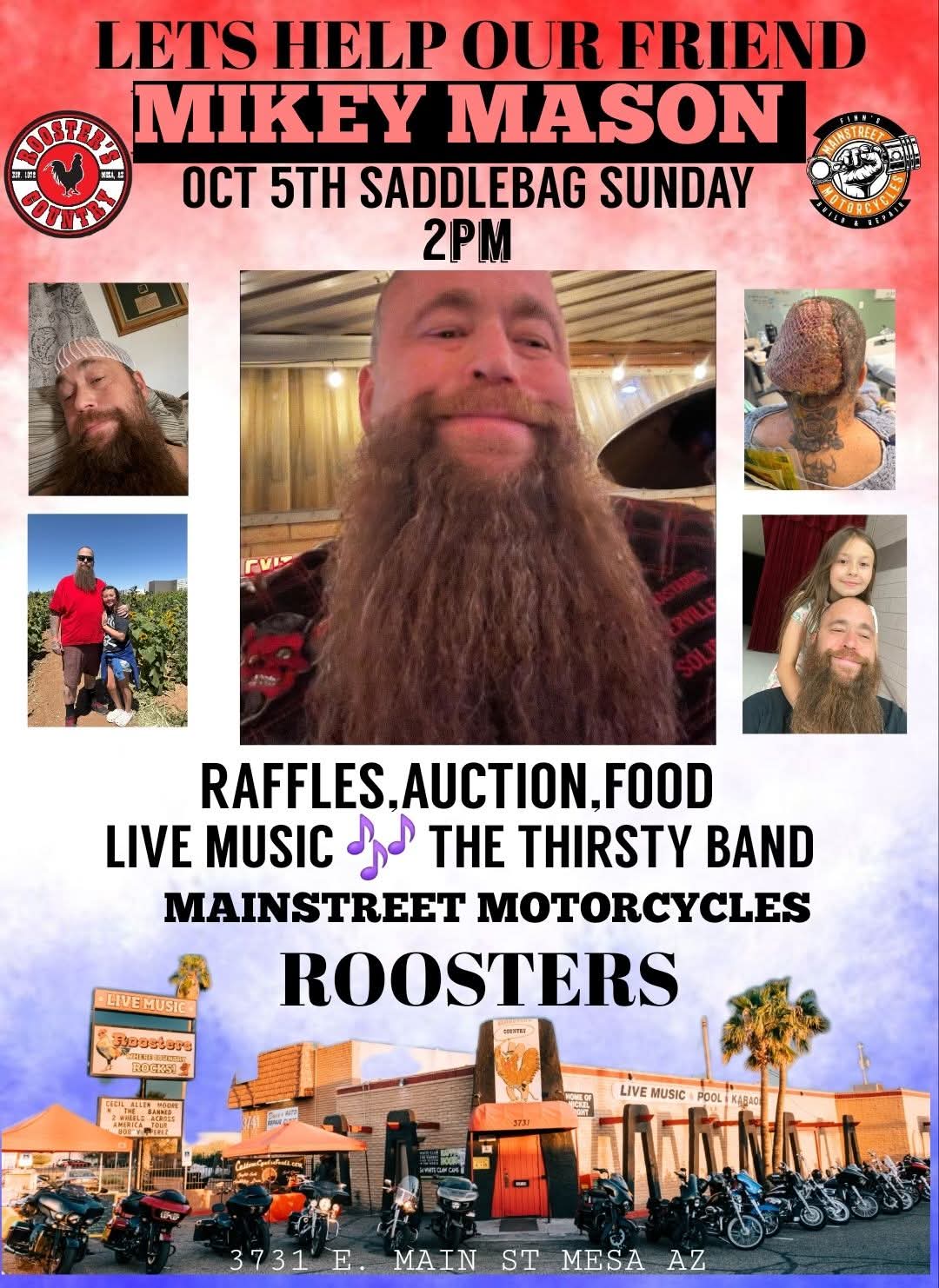 The Thirsty Band – Mikey Mason Fund Raiser