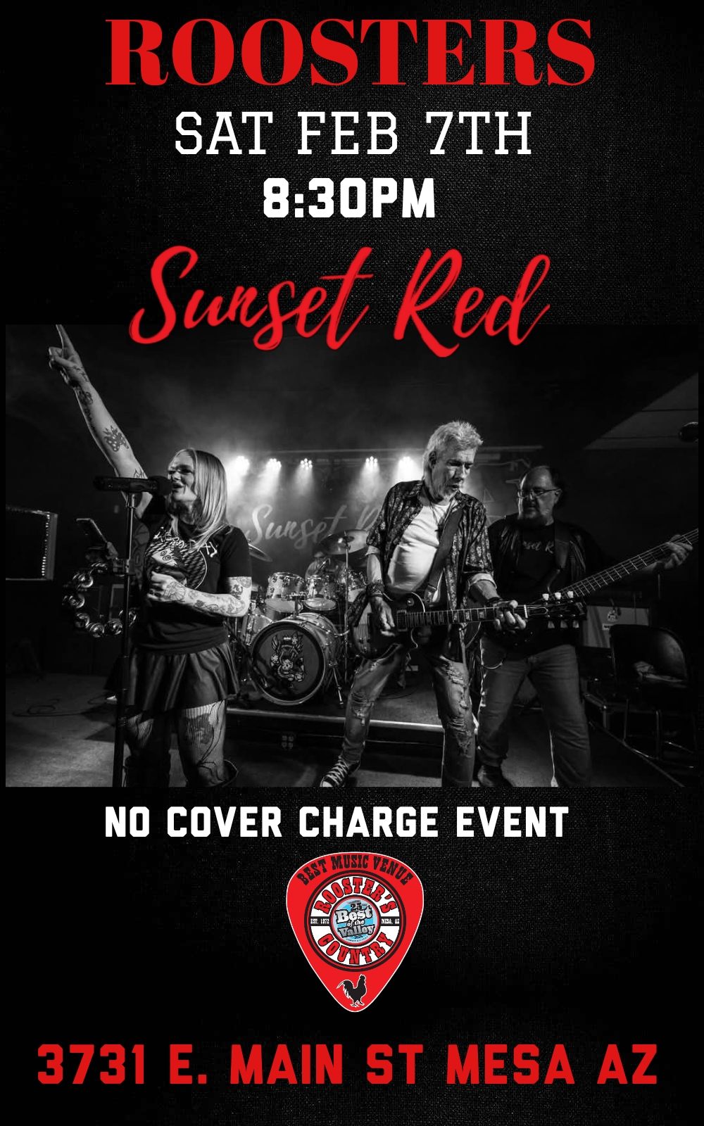 Sunset Red – No Cover