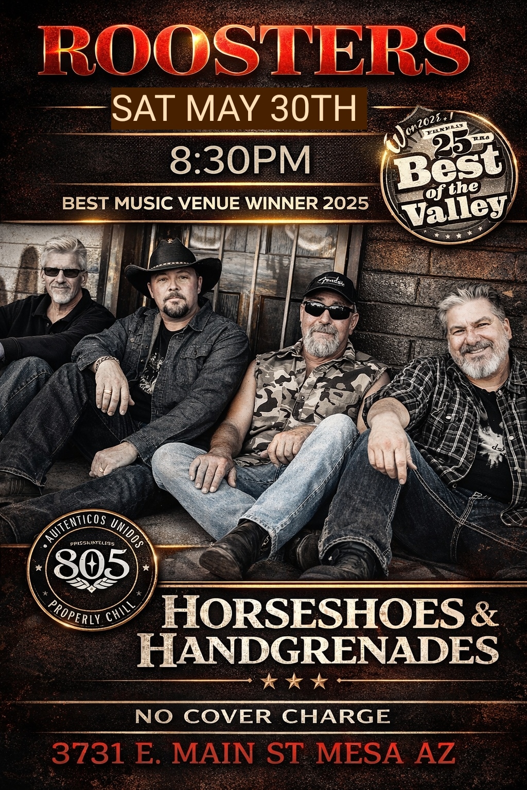 Horseshoes & Handgrenades – No Cover