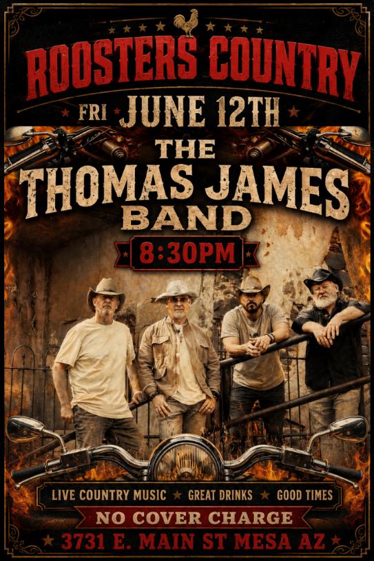 The Thomas James Band – No Cover
