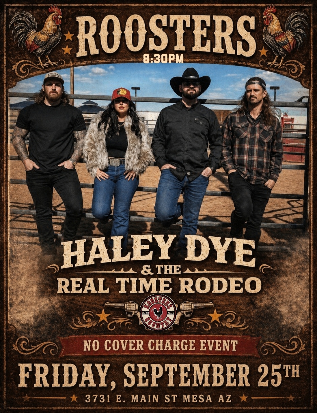 Haley Dye & The Real Time Rodeo – No Cover