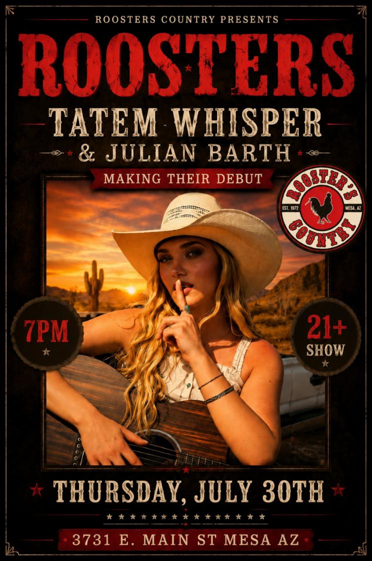 Tatem Whisper & Julian Barth – No Cover