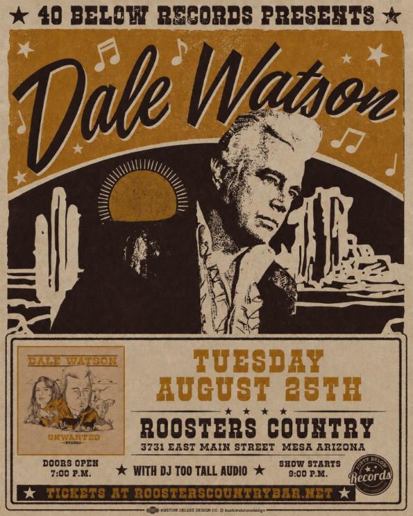 Dale Watson – Tickets on Sale Now