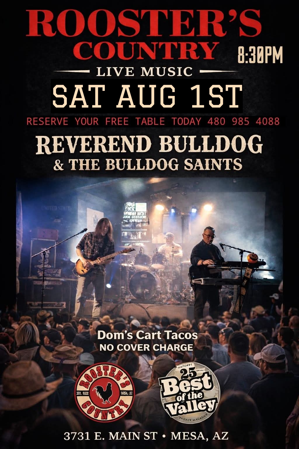 Reverend Bulldog & The Bulldog Saints – No Cover