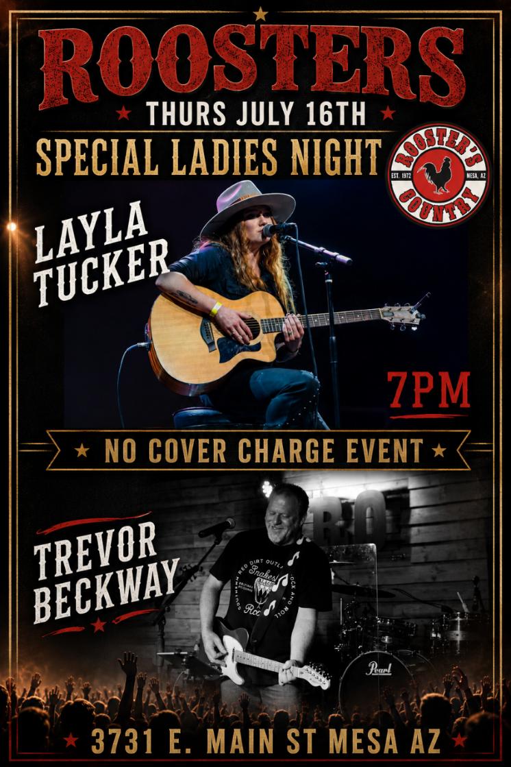 Layla Tucker – Ladies Night – No Cover