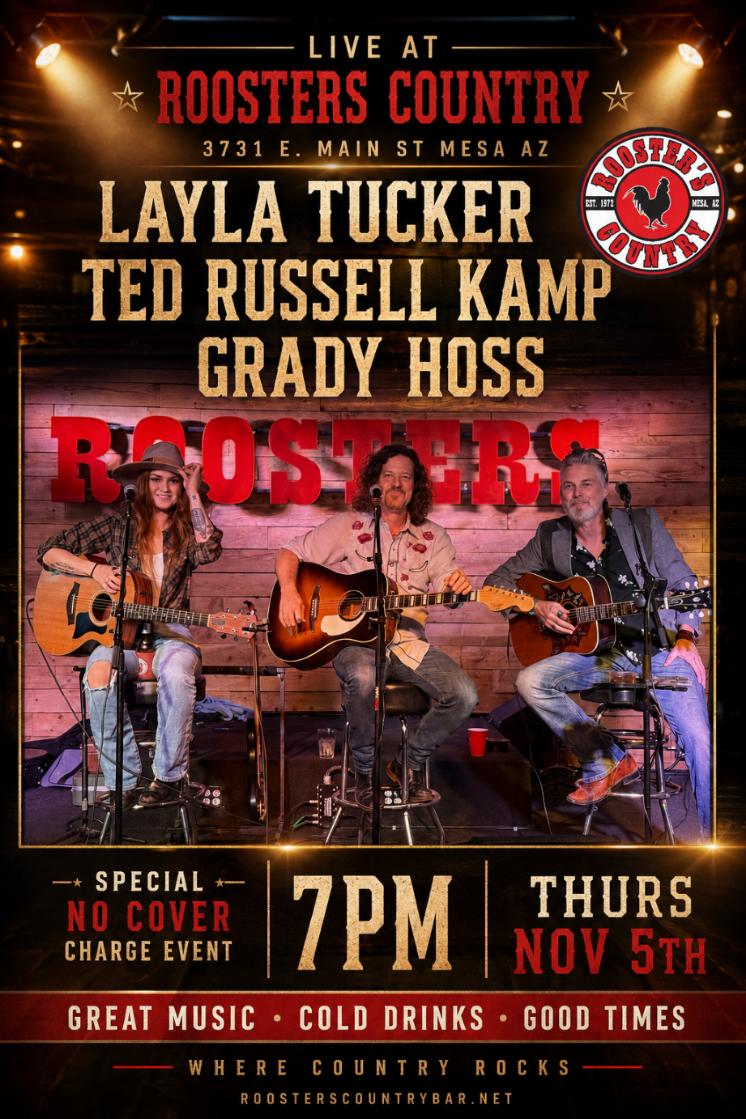 Layla Tucker – Ted Russell Kamp – Grady Hoss – No Cover